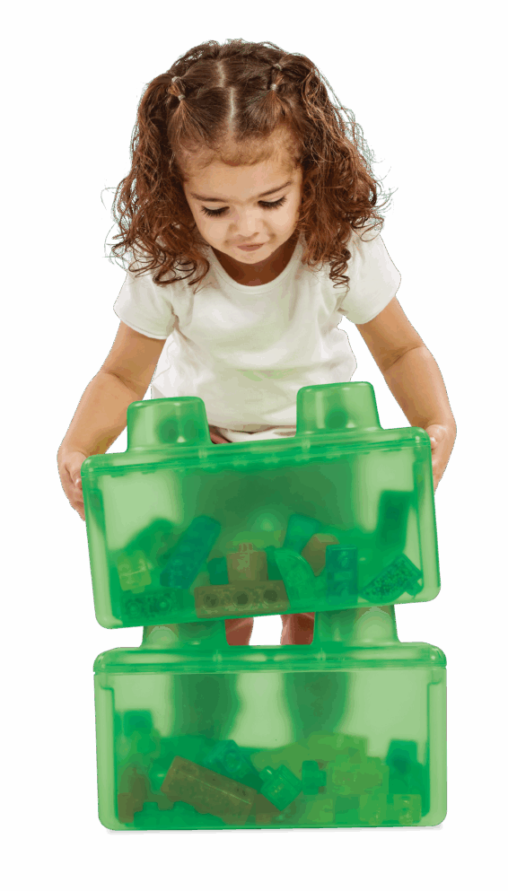 JellyBlox 2-i-1 Opbevaringskasse